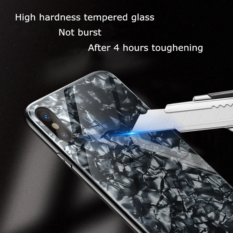 Роскошный чехол из закаленного стекла для iPhone 11 pro max 7 8 Plus 6s plus чехол силиконовый зеркальный чехол для Capinha iPhone XS Max XR coque