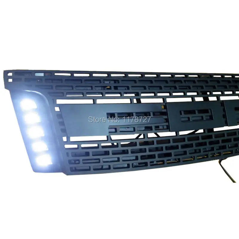 Front Raptor Black Lit Grille For 12 13 14 Ranger T6 XLT PX Ute Wildtrak Ranger 2012-2015