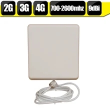 700 мГц-2700 Гц GSM 2 Г 3 Г 4 Г LTE Мобильный Телефон Антенна N Разъем Типа Крытый панель Внутренние Мобильный Телефон Антенна Для Сигнала Бустера
