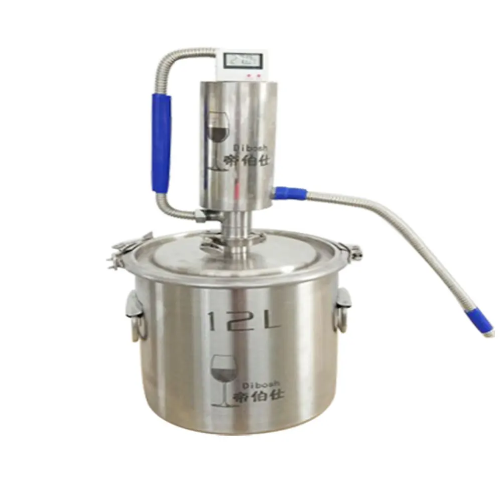 

304 SUS New DIY Home Distiller Alambic Moonshine Alcohol Still Stainless Water Wine Essential Oil Brewing Kit