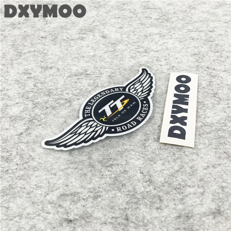 

Car Styling Vinyl Tape Wings World Racing Auto Tail Window Skateboard DIY Stickers Reflective 3M for TT isle of man