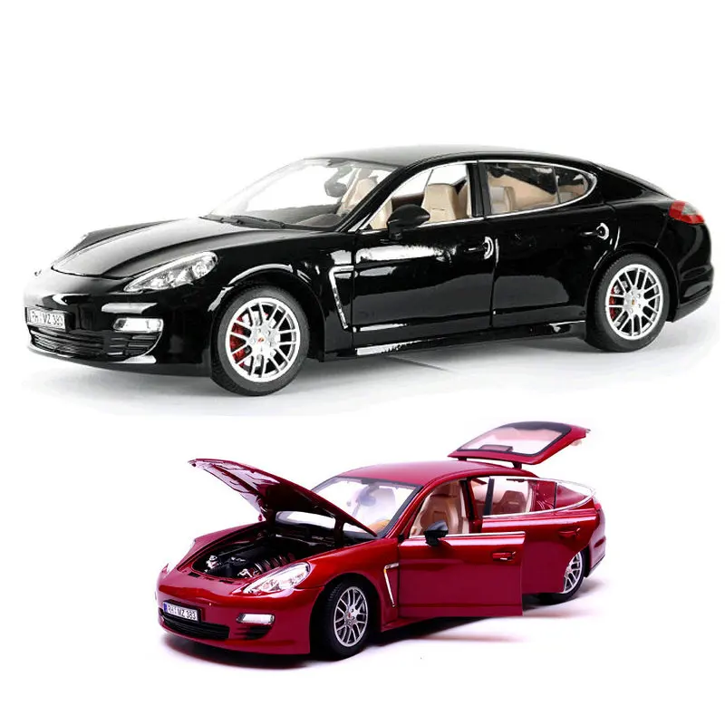 1:18 имитация рулевого колеса порsche Panamera передняя модель автомобиля из сплава