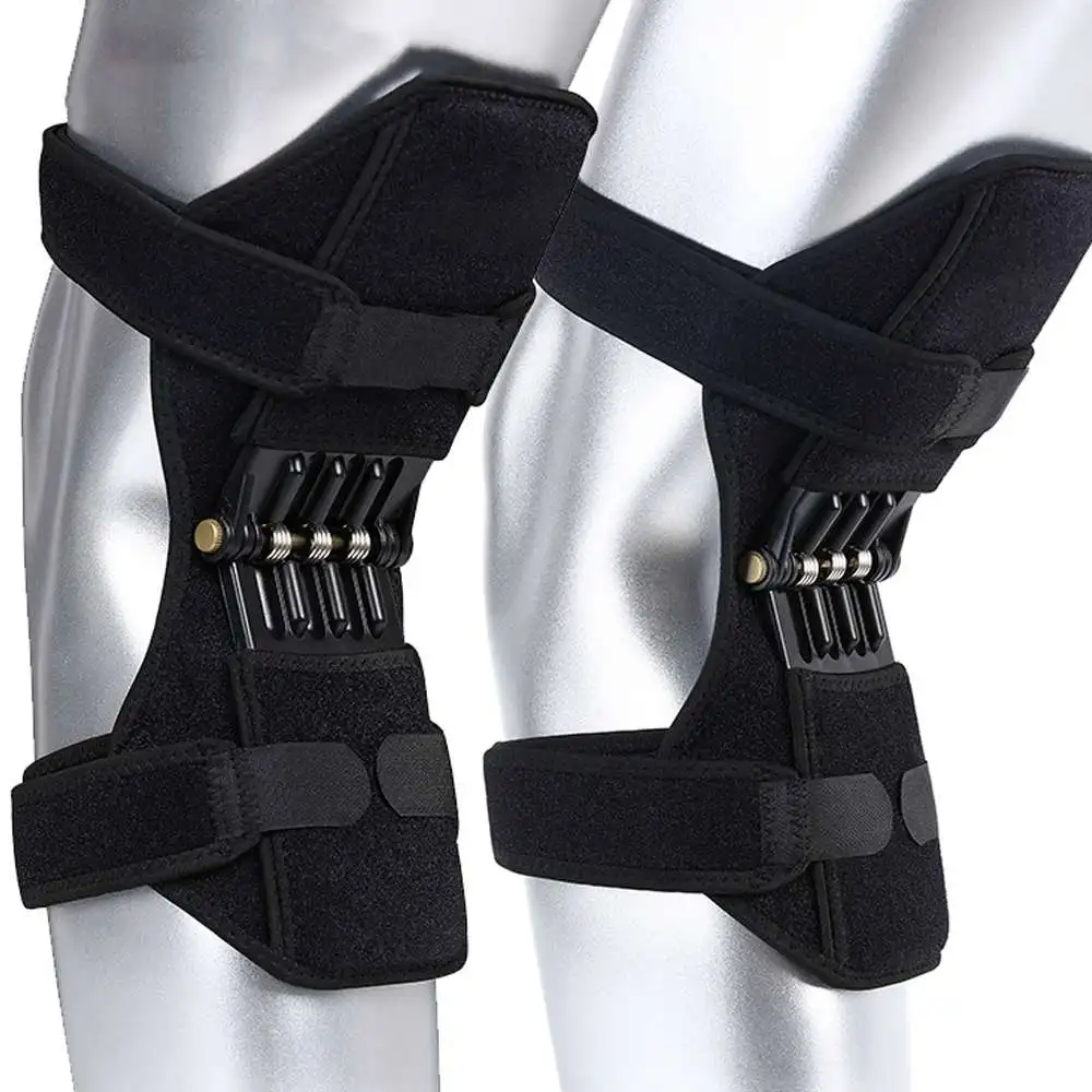 High Quality Outdoor Joint Support Knee Pads Breathable Non-slip Power Lift Joint Support KneePads Powerful Security Protection