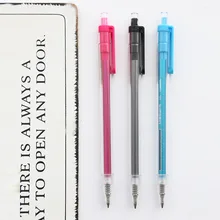 3 шт. BZNVN канцелярские принадлежности простой прозрачный пресс пуля нейтральная ручка для письма 0,5 мм офис