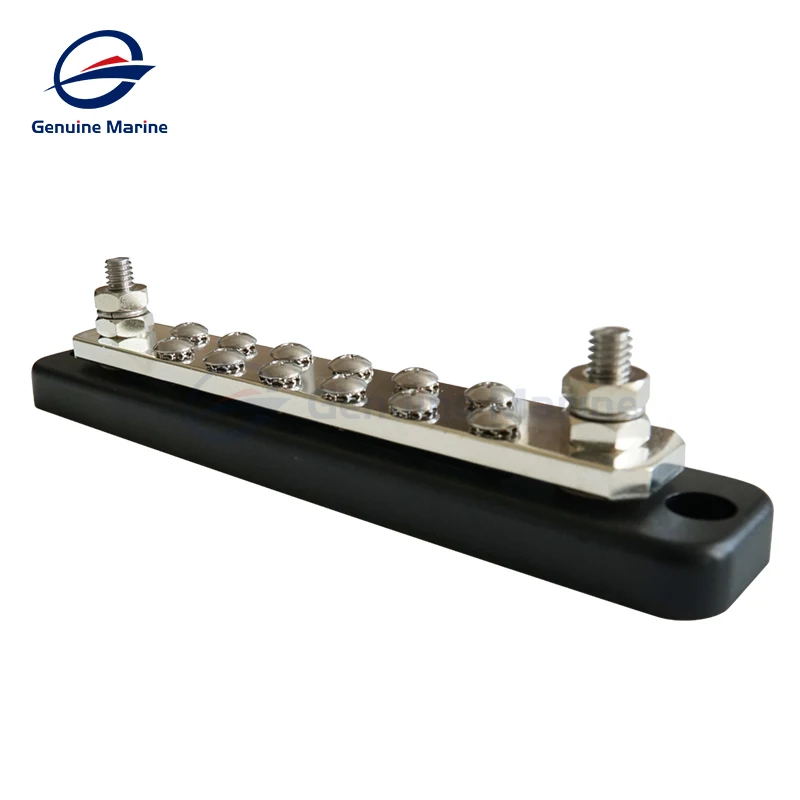 250 Ah AC and DC 12 Point Busbar Power Distribution Block for Car Auto