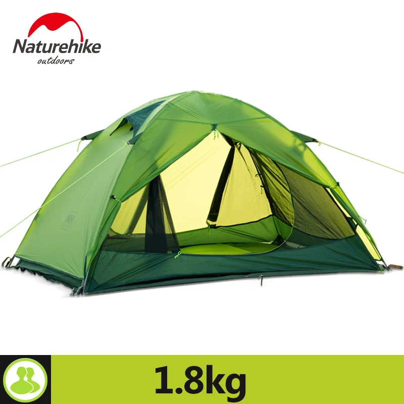 Naturehike Lightweight Camping Tent 2 Person Portable Rainproof Double