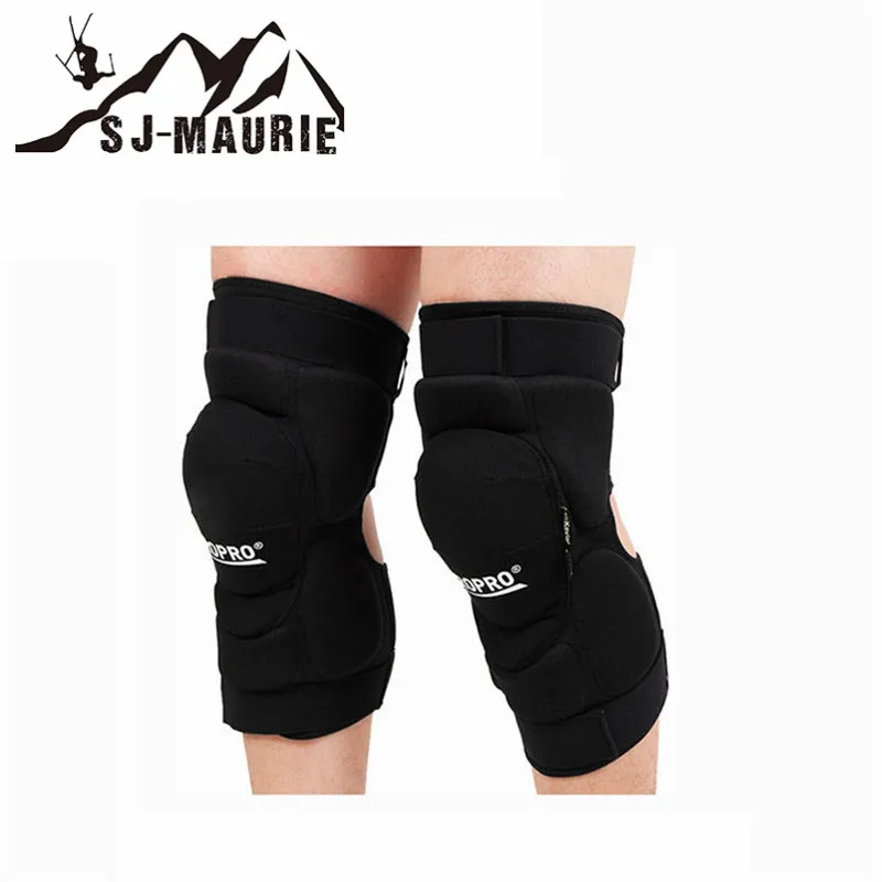 SJ-Maurie دراجة نارية الركبة منصات حامي التزلج الدراجات المشي كرة السلة الكرة الطائرة الركبة دعم هدفين كيفلر تنفس هدفين