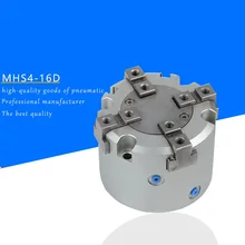 Сделано в Китае на открытом воздухе коготь четыре кулачковый круговой пневматический Пальчиковый цилиндр MHS4-16D MHS4-20D MHS4-25D MHS4-32D MHS4-40D