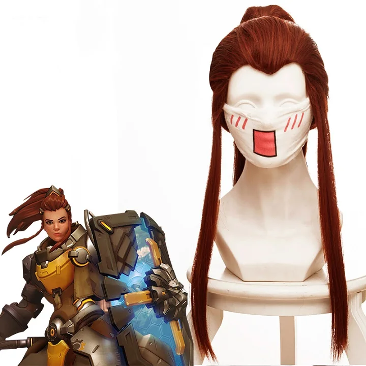Overwatch Brigitte Lindholm косплей парик |
