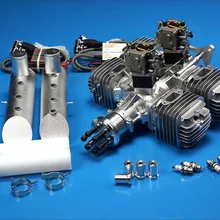 DLE222 четырехцилиндровый DLE 222CC бензиновый/бензиновый двигатель для RC самолета