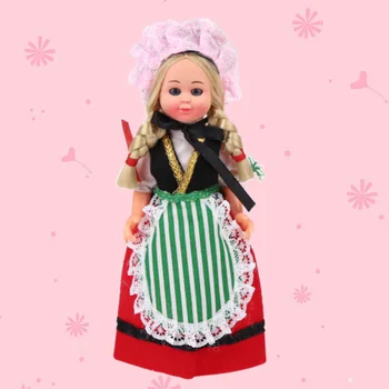 

7.5inch Baby Ethnic Dolls Netherlands Girls Clothes Mini Girls Dolls Children's New Beautiful Dolls Best Gift For Kids 1003-021