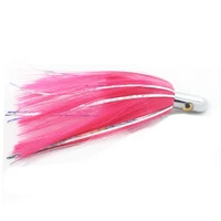 1 pcs 9.5 inch 96g /11 inch 136g nylon Hair Skirt Bait Jig Sea Trolling Lures Big Game Lures Fishing Tackle