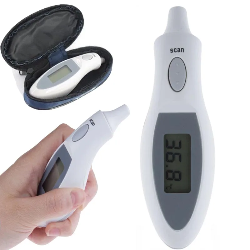 Portable electronic infrared Thermometer Digital Ear Infrared IR lcd