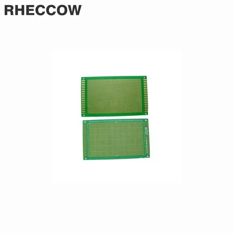 RHECCOW 30 шт./лот 6x8 см 2,54 мм Прототип 6*8 см печатная монтажная панель припоя Универсальная Тестовая печатная плата для DIY