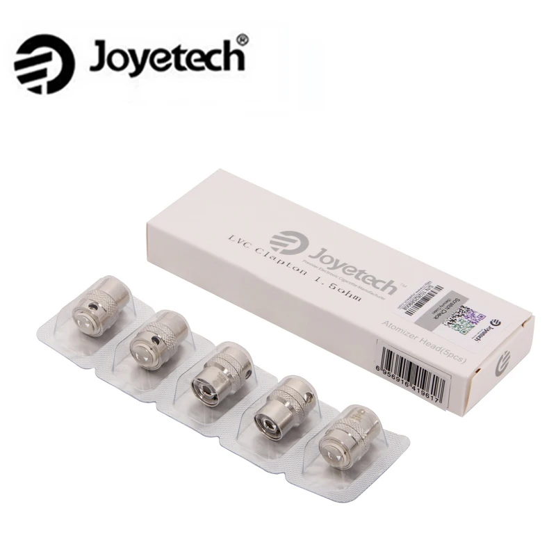 5 шт./лот Оригинал Joyetech LVC Clapton 1.5ohm MTL Головка Катушки для Cubis Pro атомайзер eGo Aio Tank |