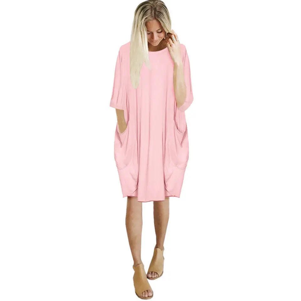 vestidos camisetas largos