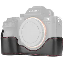 Высокое качество Камера случае половина тела сумка для sony A7 A7R A7S цифровой Камера дно Камера сумка с Батарея открытие