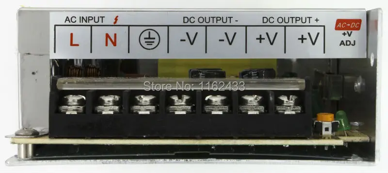 S-120-12 120W 12VDC 10A Одиночная группа импульсный источник питания AC 110 V/220 V к DC 12V