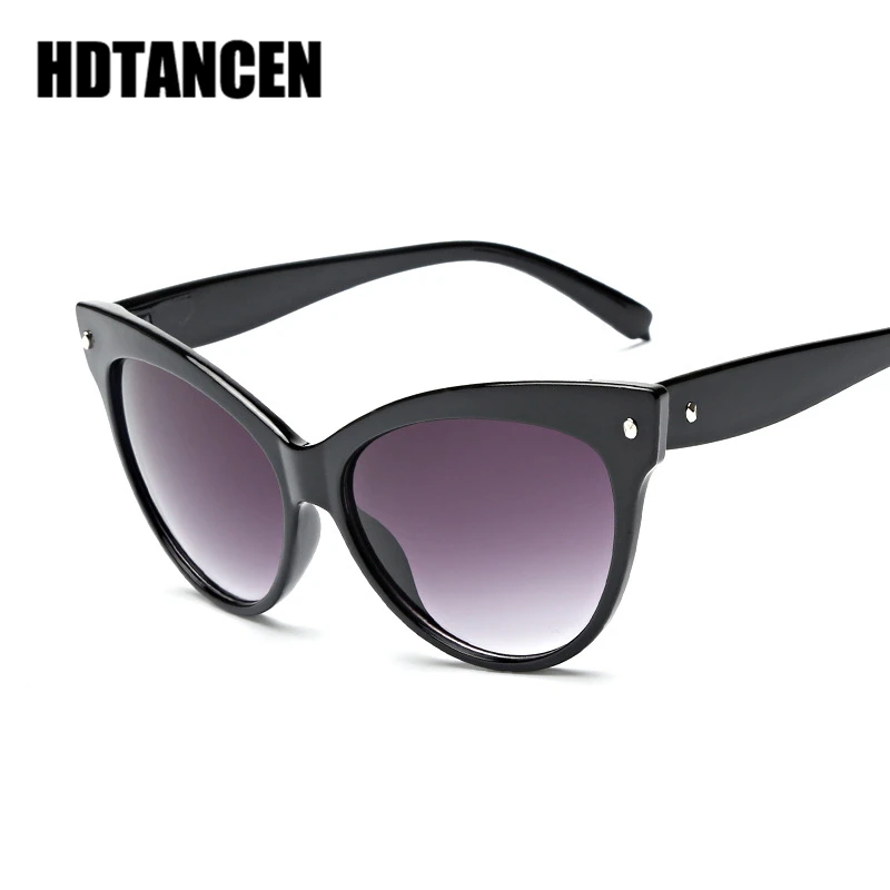 

HDTANCEN Cat Eye Sunglasses of Women Fashion Sexy UV400 Sun Glasses Gradient Lens Plastic Female Eyewear oculos de sol feminino