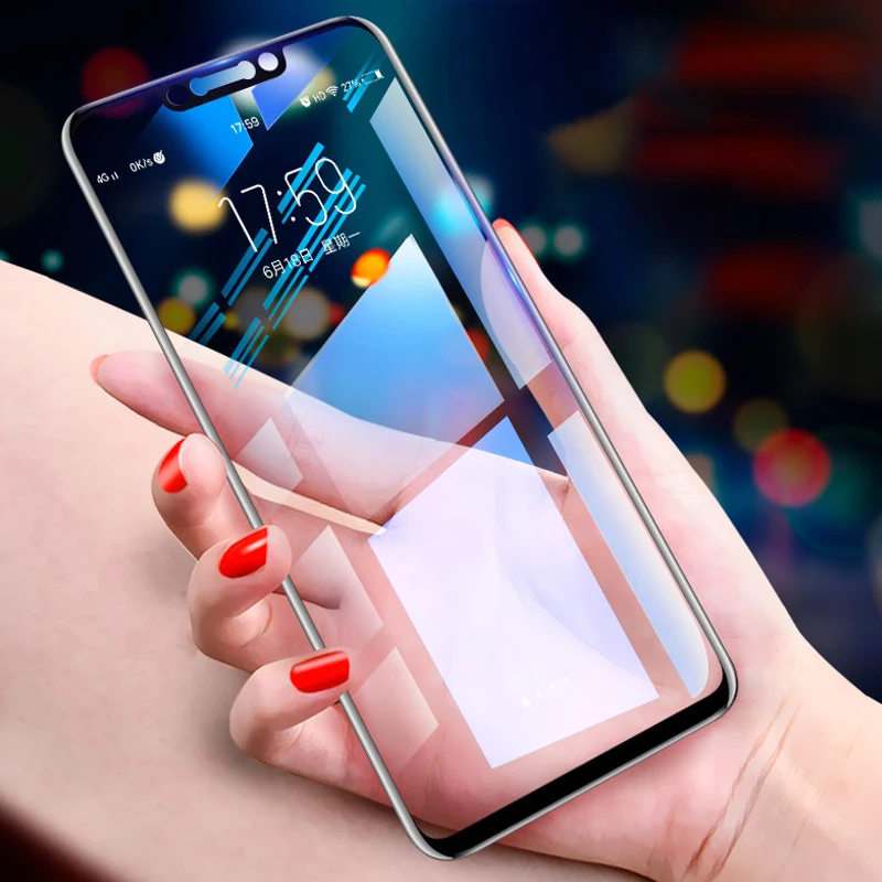 

For Huawei P Smart 2019 2018 Plus Y5 Screen Protector Tempered Glass Nova 3i 3 4 Lite Honor 8S 8X Max 8C Full Protect Film Glass