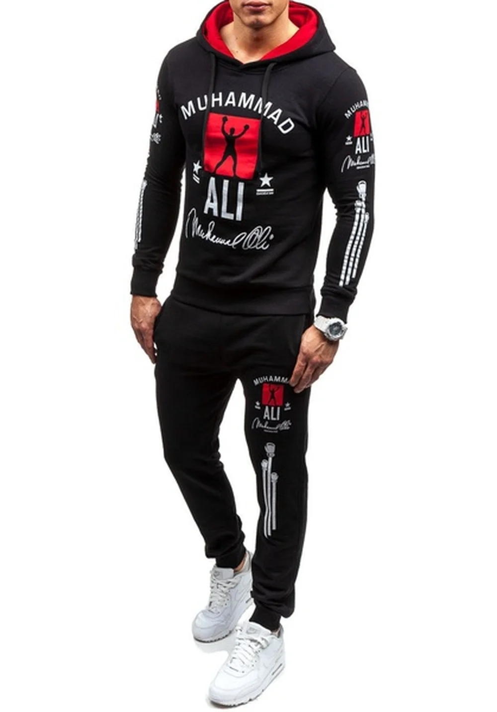 ZOGAA Men Clothing Set Sportswear Autumn New Hoodies Sweatshirt Sporting Sets Men's Tracksuits Two Piece Hoodies+Pants 2pcs Sets