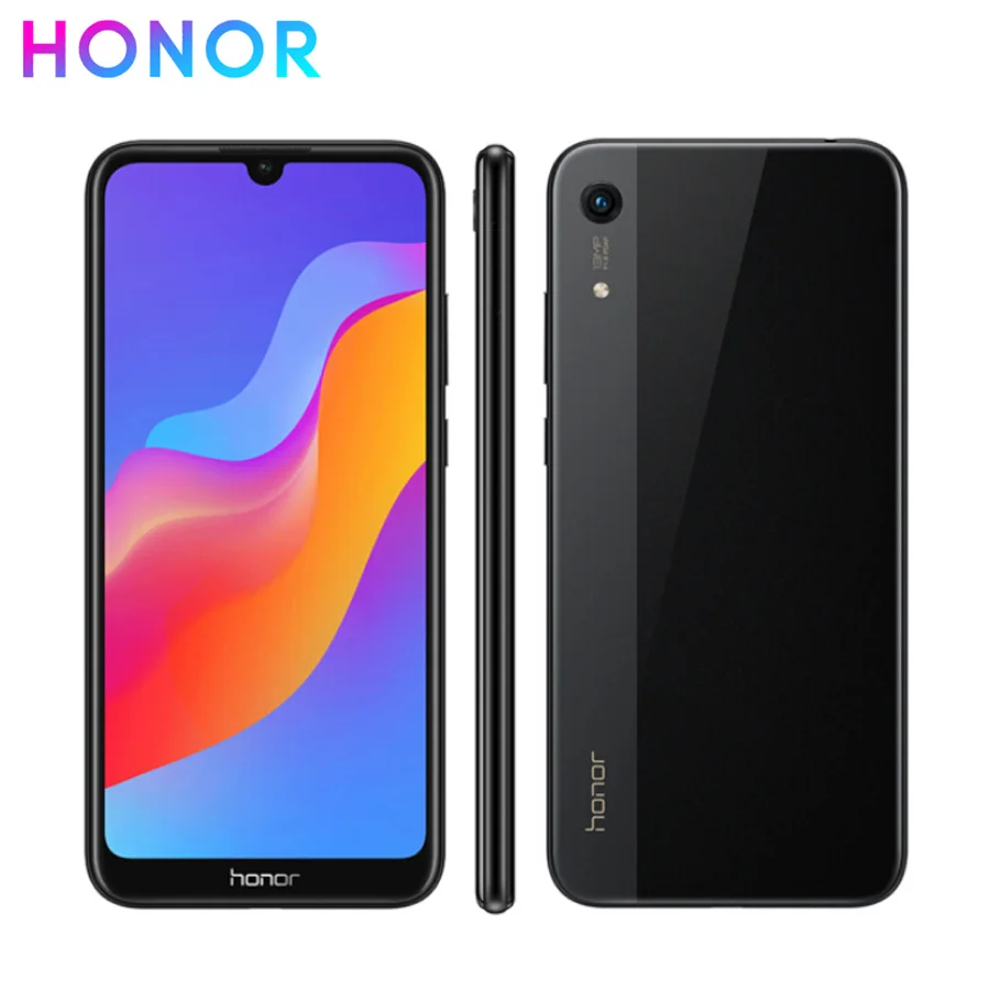 Смартфон Honor 8A 6 09 дюймов 2 Гб ОЗУ 32 ПЗУ 8 ядер Android 9 0 13 МП две sim карты полный экран 3020