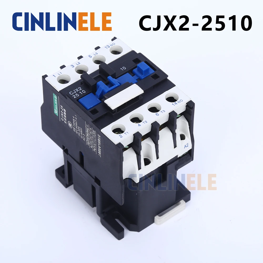 

Contactor CJX2-2510 25A switches LC1 AC contactor voltage 380V 220V 110V Use with float switch