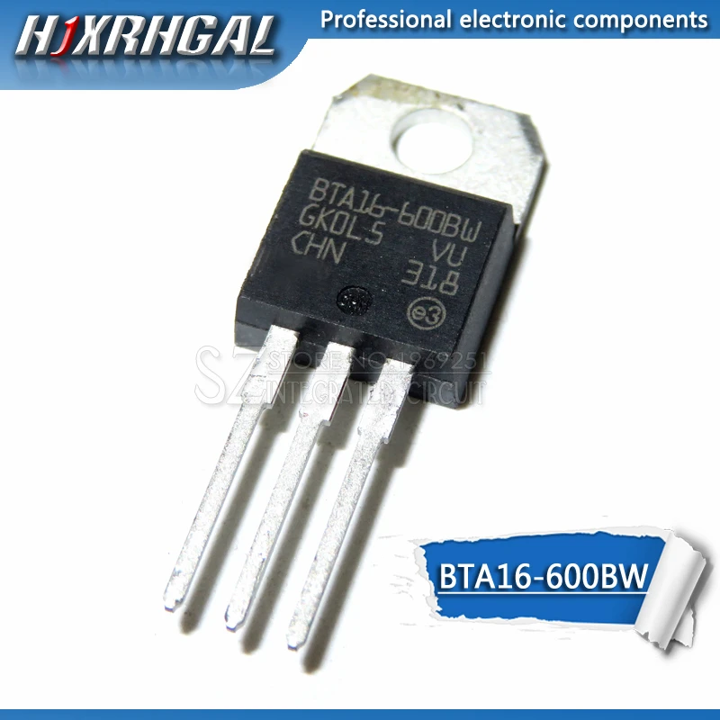 10 Uds BTA16 600BW BTA16 600B BTA16 600C BTA16 600 BTA16 800B BTB16 ...