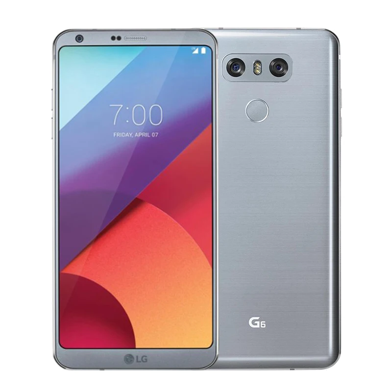 Корейская версия мобильного телефона LG G6 G600L/S/K 5,7 дюйма 4 Гб ОЗУ 32 ГБ/64 Гб ПЗУ Snapdragon 821 двойная задняя камера LTE