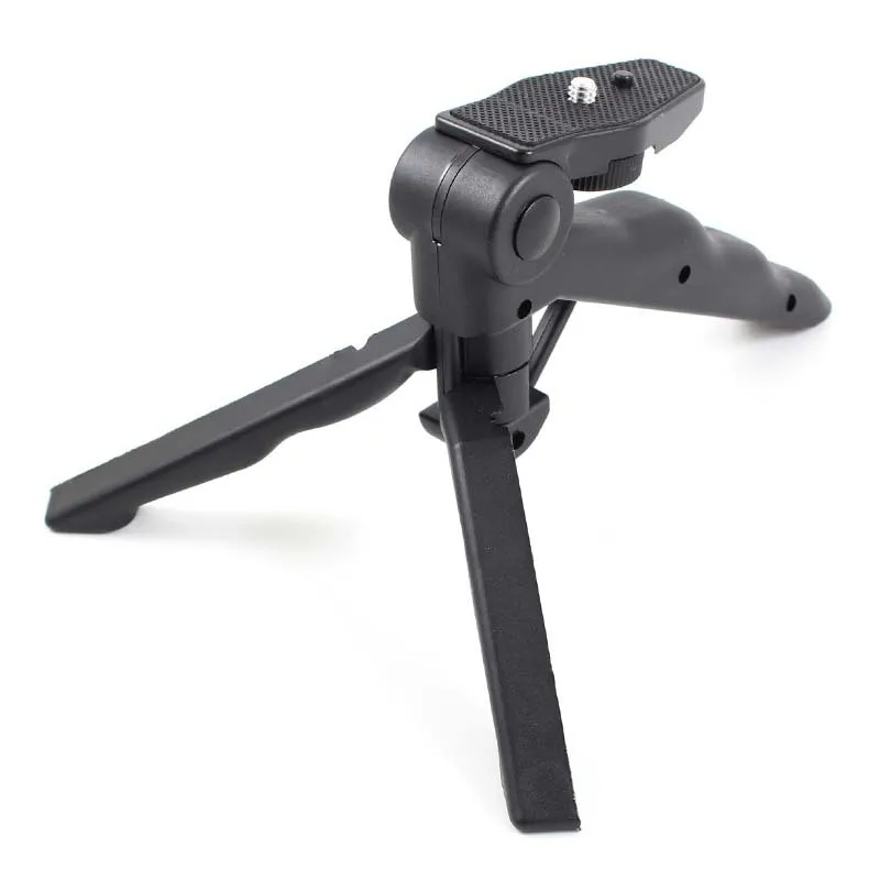 10ppcs/lot Mini Tripod Beauty Leg table Tripod Portable folding Tripod Stand for gopro for Micro single camera and sport camera