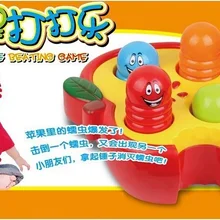 Обучение по методу Монтессори головоломки игрушки образовательные игры хомяк игрушки детские головоломки Детская перкуссия игра