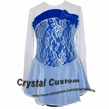 Детское платье для фигурного катания Модное Новое Брендовое платье Vogue для соревнования в фигурном катании для женщин DR3100