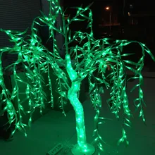 Хрустальный светодиодный светильник светодиодный 288 шт. светодиодный s 1,2 м зеленый цвет непромокаемый для использования в помещении или на улице Праздничный Рождественский Свадебный декор