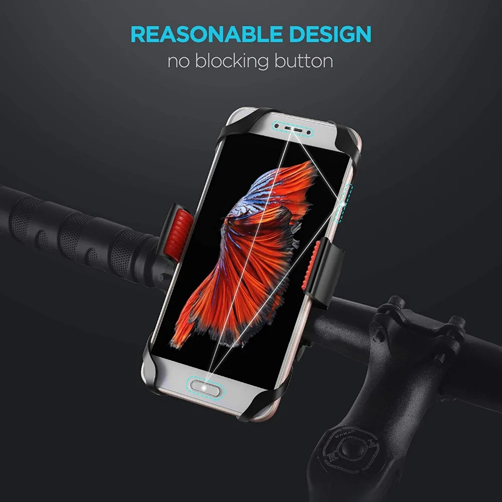 XMXCZKJ, универсальный держатель для телефона на руль, держатель для iPhone XR 8, держатель для телефона на велосипед, держатель для Xiaomi Red8