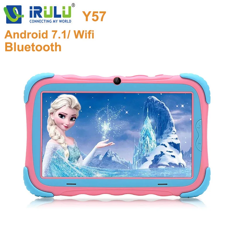 

Original IRULU Y57 Kids Tablet PC 7.0 inch Android 7.1 RK3126C Quad Core 1GB RAM 16GB ROM Dual Camera Touch Screen Kids Tablet