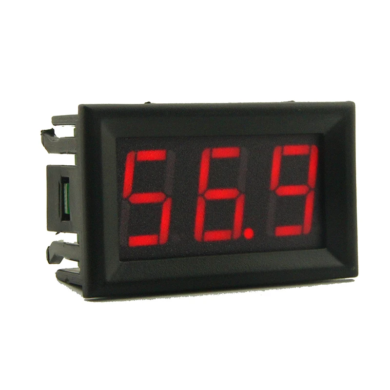 0 56 Цифровой вольтметр 5 120 В светодиодная цифровая панель красный/зеленый/синий