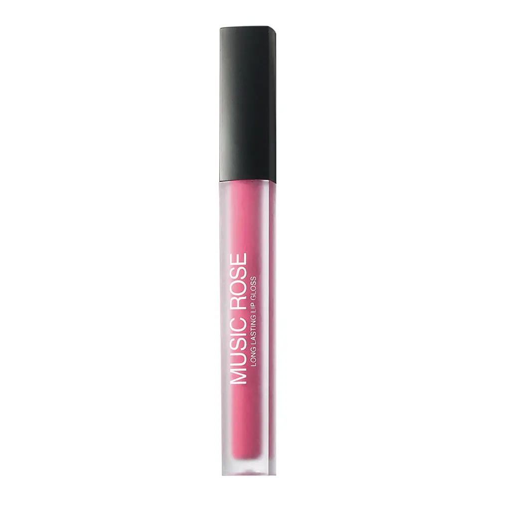 Музыка ROSEMatte стойкий бархатный блеск для губ антипригарная чашка Макияж Губная помада Увлажняющий водонепроницаемый блеск для губ