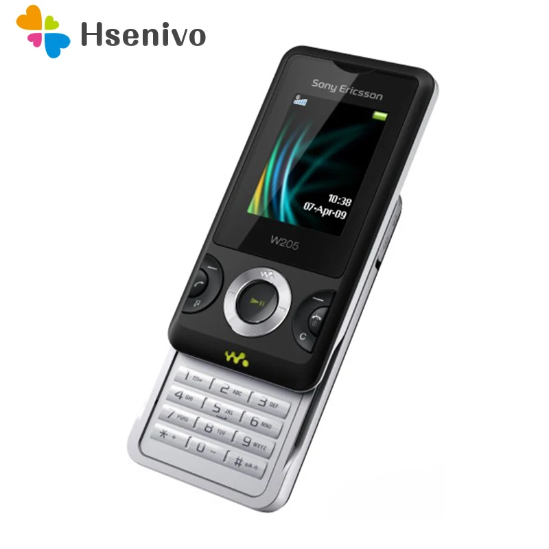 

W205 100% Original Unlocked Sony Ericsson W205i Mobile Phone 1.8'inch 2G Bluetooth FM Unlocked Cell Phone Free shipping