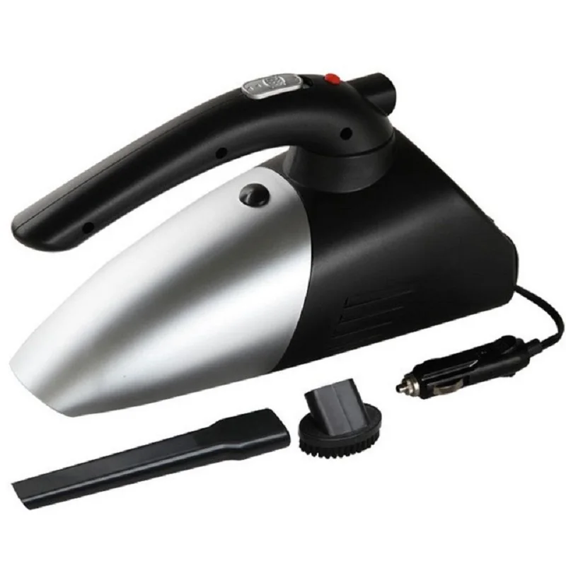 

2018 Portable Car Vacuum Cleaner Handheld Mini Super Suction Wired Wet And Dry Dual Use For Electric Vehicles with LED Lights