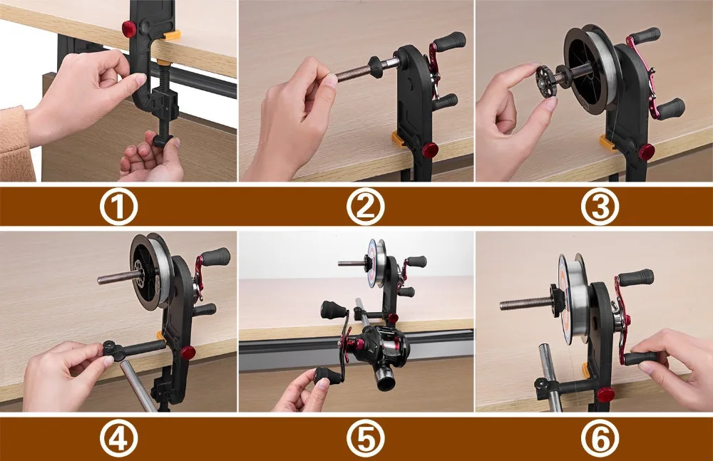 Ceny Plusinno żyłka Spooler sprzęt wędkarski wielofunkcyjny tyczki Reel Spooler przenośny nawijarka do żyłki spooler