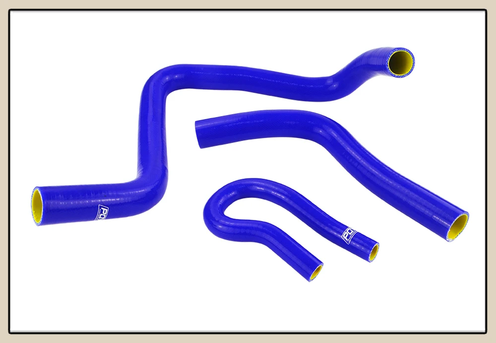 LZONE-6 шт. силиконовый шланг радиатора для HONDA CIVIC DOHC Тип R DC2 EK4/9 B16A/B B18C комплект силиконового шланга с логотипом PQY