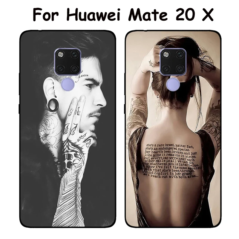 Чехол для Huawei Mate 20 X 7 2 дюйма роскошный силиконовый мягкий чехол из ТПУ Mate20 Mate20X