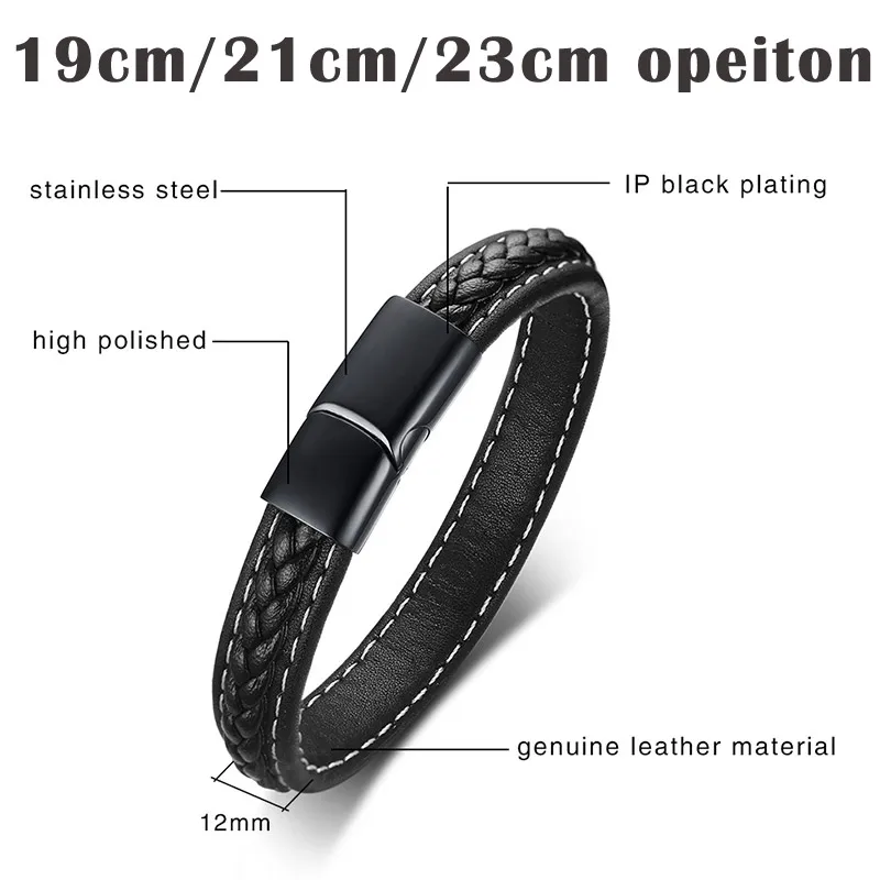 TYPE 1 DIABETES Medical Alert Bracelet Emergency Remind Black Genuine Leather leather bracelet,medical alert bracelet