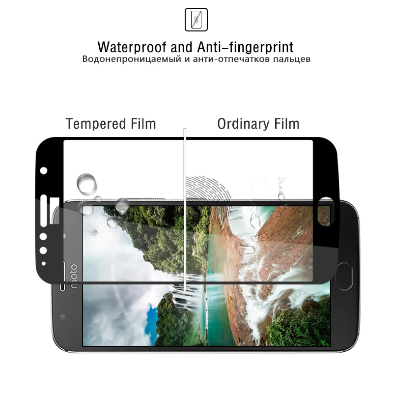 Пленка для Motorola Moto G5S Plus Чехол Премиум Закаленное стекло протектор экрана 5 дюймов