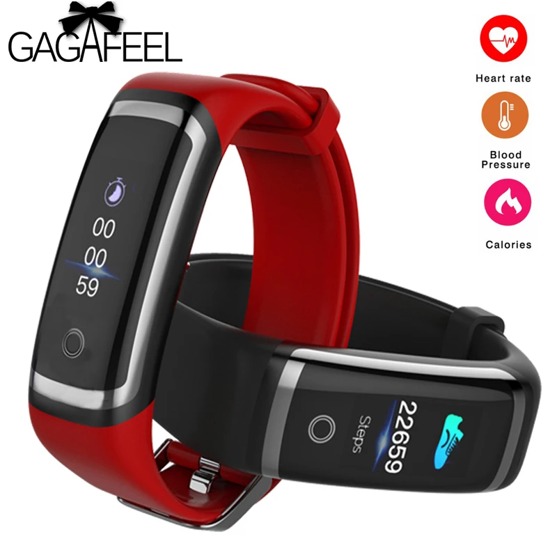 

Gagafeel M4 Smart Bracelet Heart Rate Monitor Waterproof Bluetooth Call Reminder Fitness Tracker Wristband for iOS Android