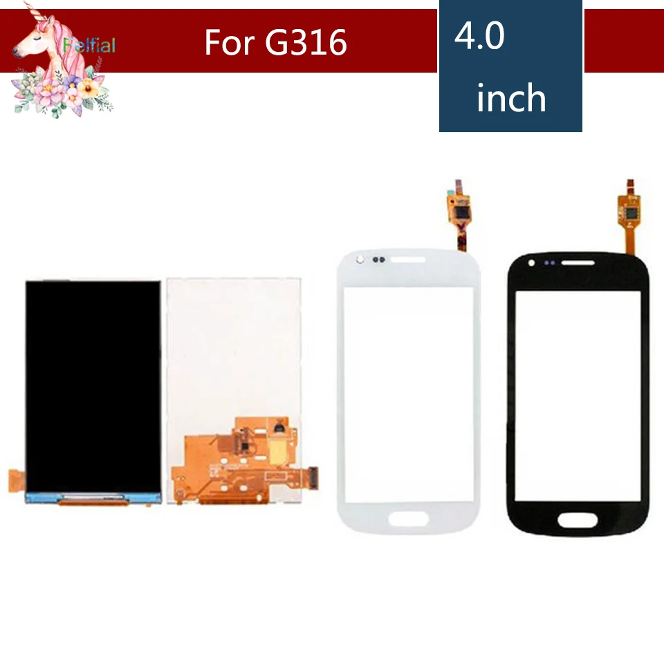 

4.0" For Samsung Galaxy Ace 4 Neo G316 G316M G316H G316F LCD Display With Touch Screen Digitizer Sensor Replacement