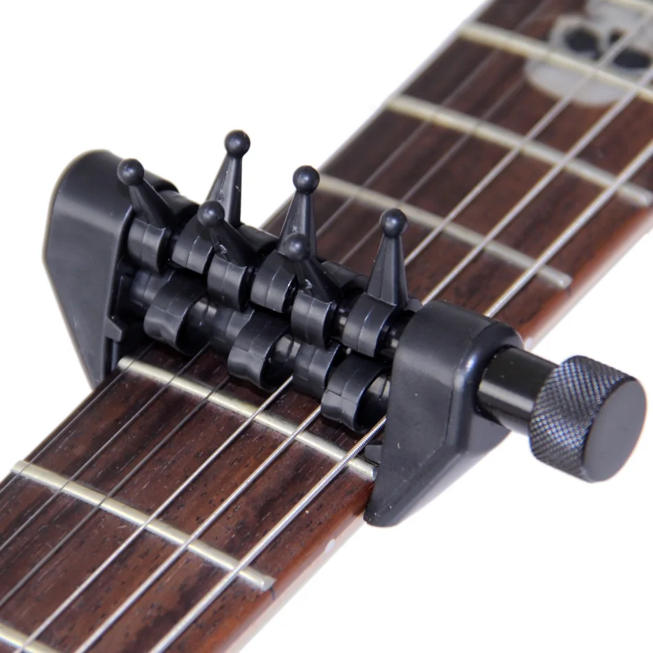 

Guitar Tuning Capo Black Flanger FA-20 Flexi-Capo Portable Alternative Tuner Capo for Guitar