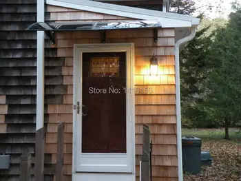 

DS100200-P,100x200cm,Depth 39.37'',Width 78.74'',home use polycarbonate door awnings,polycarbonate awning