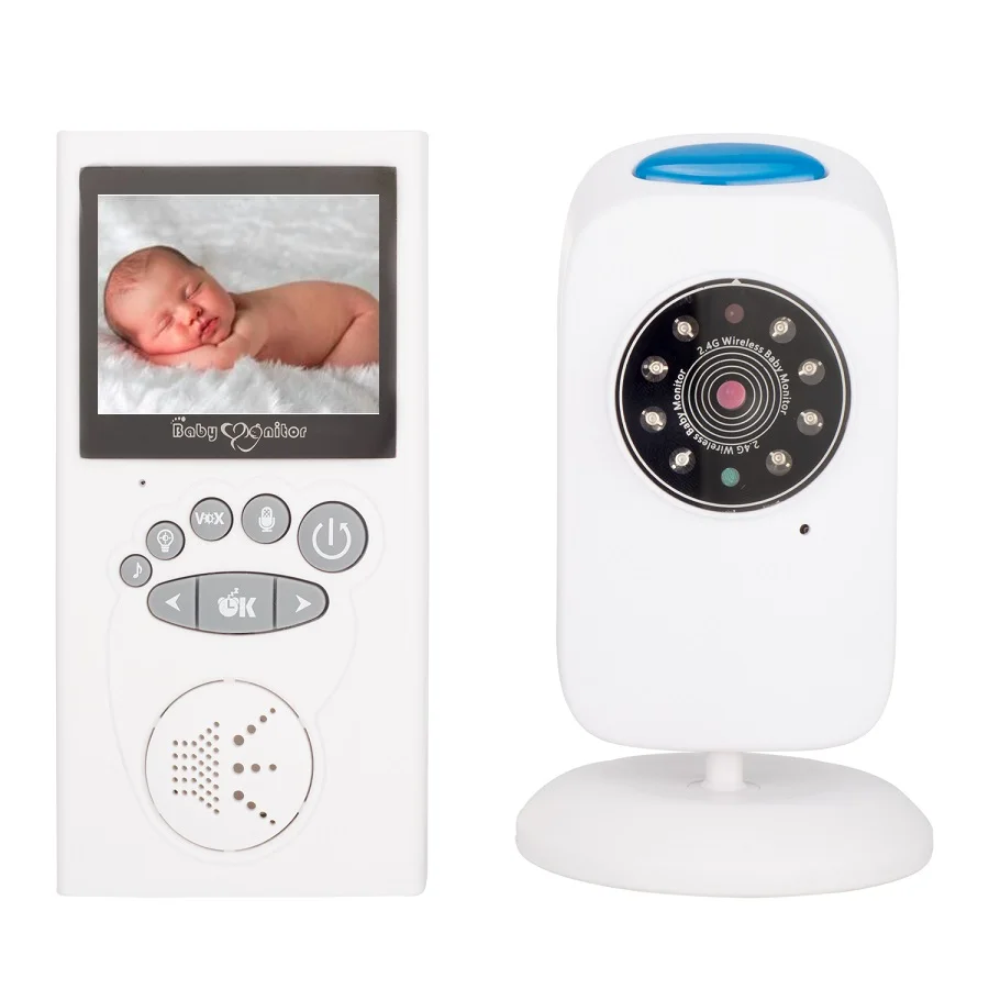 GB103 camara bebe монитор 2 4 дюйма TFT LCD ИК ночной Светильник ночного видения температуры