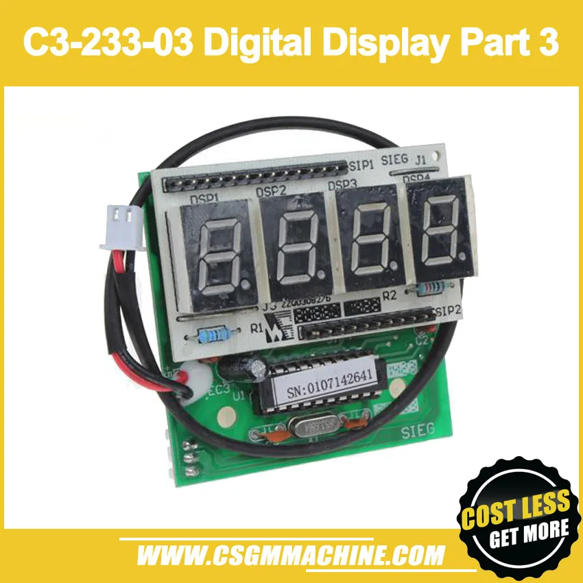 

Free Shipping!/C3-233-03 Digital Display Part 3/SIEG C3,SC3 Lathe Speed Display Part 3